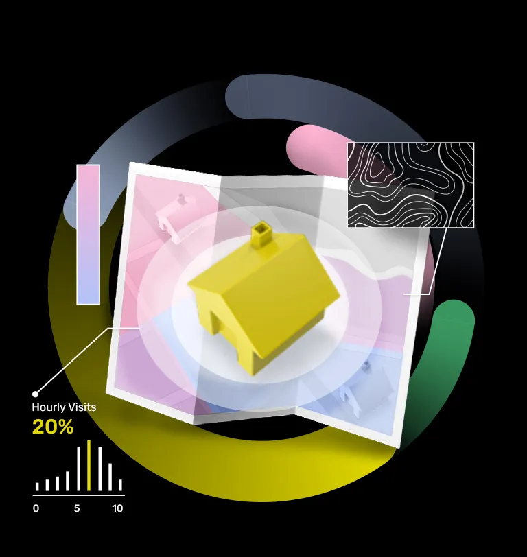 Conceptual visualization of Location Intelligence